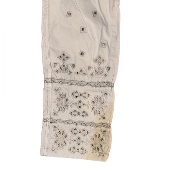 Anthropologie Eyelet‎ Wanderer Utility Pants size 26 - Picture 9 of 16